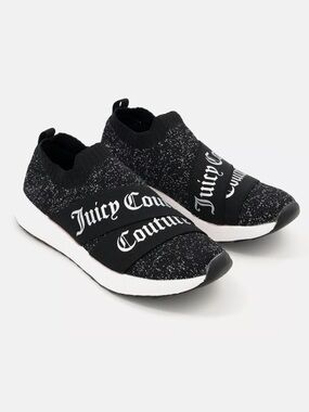 Juicy Couture Glitter Slip On Shoes
